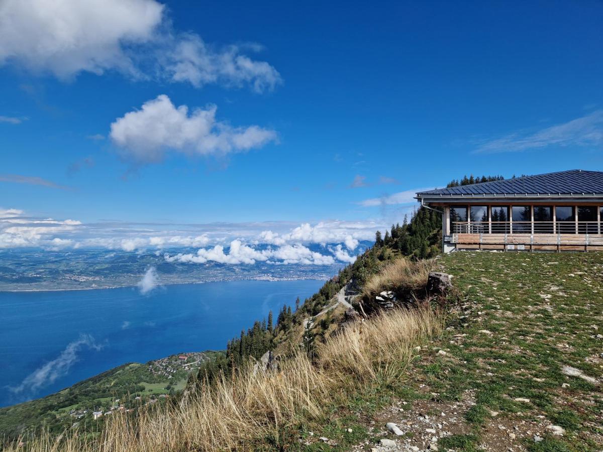 Appartement Tout Confort Montagne Et Lac Leman Thollon-les-Memises Exteriör bild