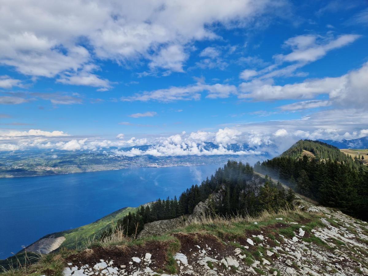 Appartement Tout Confort Montagne Et Lac Leman Thollon-les-Memises Exteriör bild