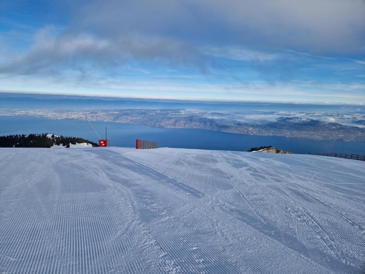 Appartement Tout Confort Montagne Et Lac Leman Thollon-les-Memises Exteriör bild